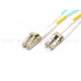 LC-LC-L-MM-5M LC-LC低煙無毒多模雙芯OM3光纖跳線 OM3(50/125) LC-LC多模雙芯5米 LSZH外披 電信級 LC雙工短尾套OM3 LC多模雙芯光纖跳線